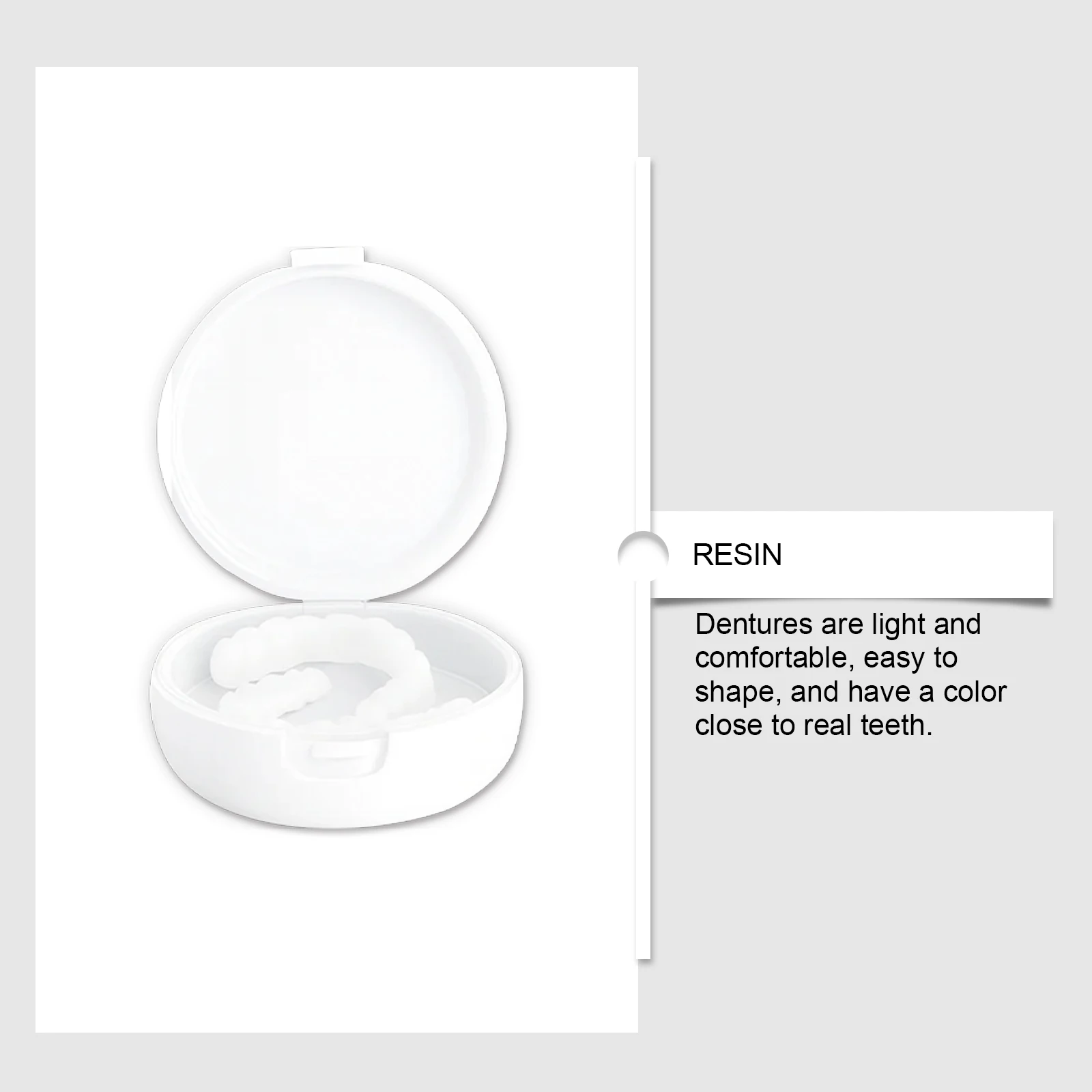 أطقم أسنان بمشبك قابل للتعديل - تعزز جماليات الابتسامة، مصنوعة من مادة 2026، غطاء تجميلي للأسنان #4