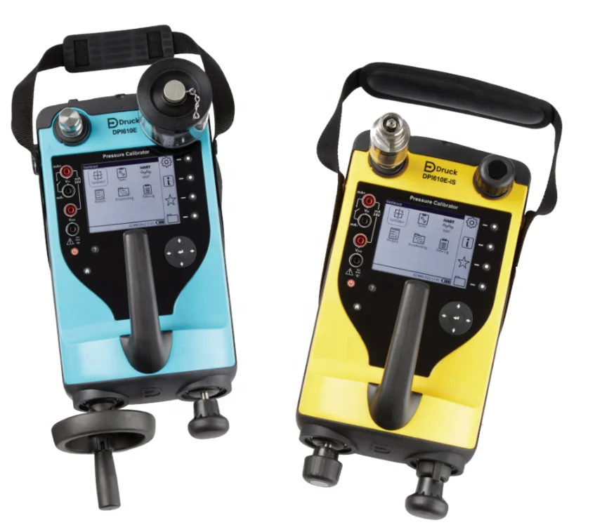 new original Druck Hand-held pressure calibrator  DPI610E from 95% vacuum to 500psi (35bar) pneumatic pressures