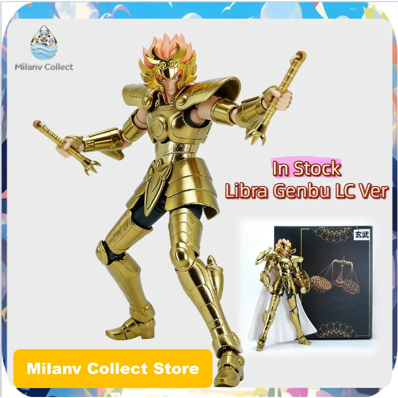 

In Stock ShineTime/ST Model Saint Seiya Myth Cloth EX Libra Genbu Gold Lost Canvas/LC Knights of The Zodiac Action Figure Toy