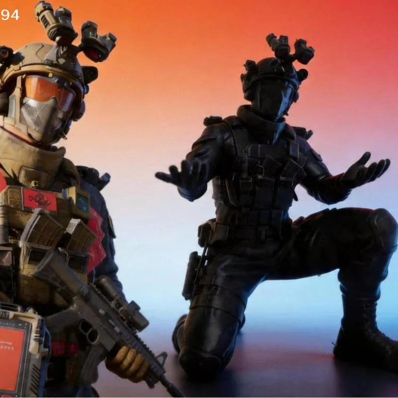 Unique Soldier Pen Holder Special Forces Figure Plastic Warrior Ornament Stationery Pencils Desk OrganizerNF stationery