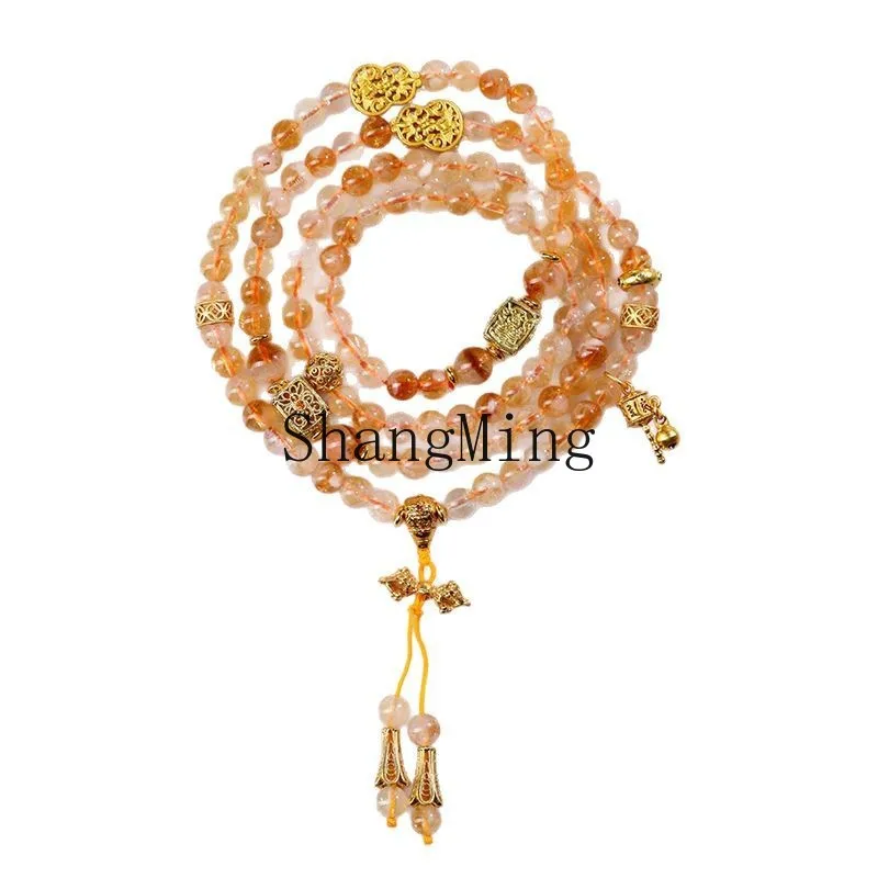 

DSA crystal Huangta crystal fashion bracelet Buddha beads multi-circle merchandise women's handheld bead chain