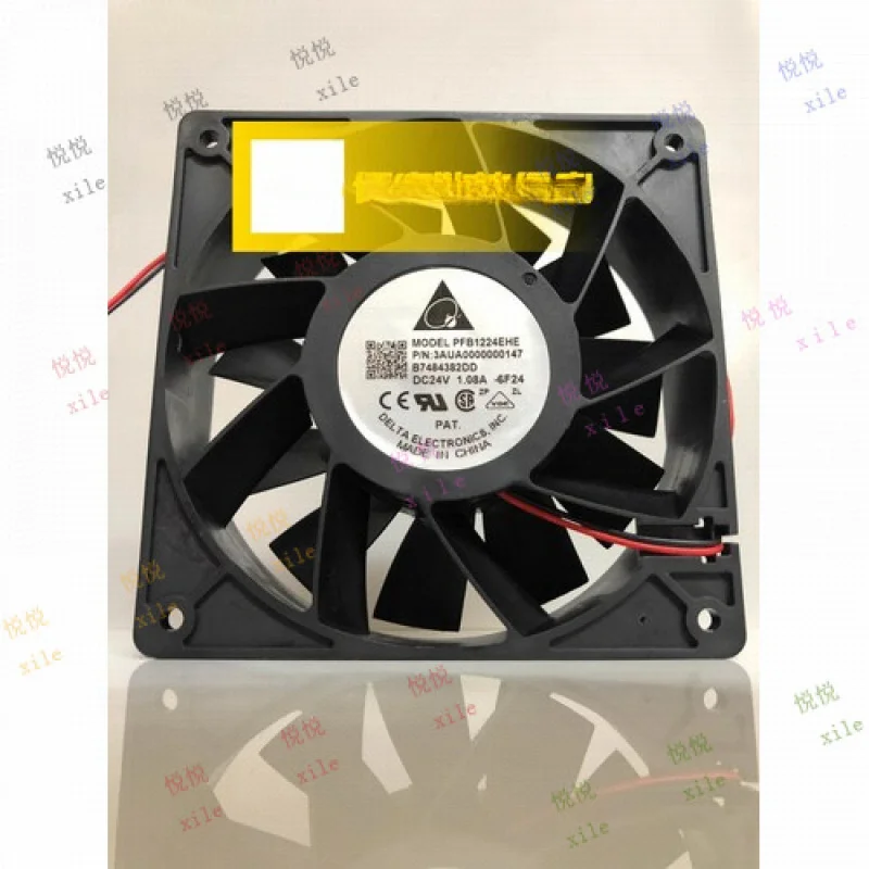 

L L FOR Delta PFB1224EHE P/N:3AUA0000000147 DC24V 1.08A 12cm Inverter Cooling Fan