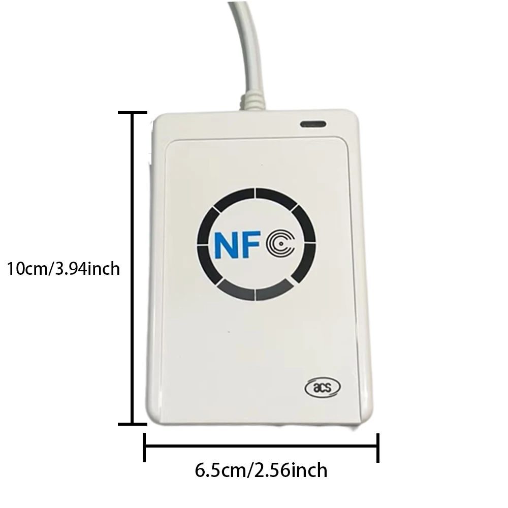 RFID ACR122U Smart Access Control Card Reader 13.56MHZ Replicator Programming Code NFC Supports IOS/IEC18092 Chip Crack Writer