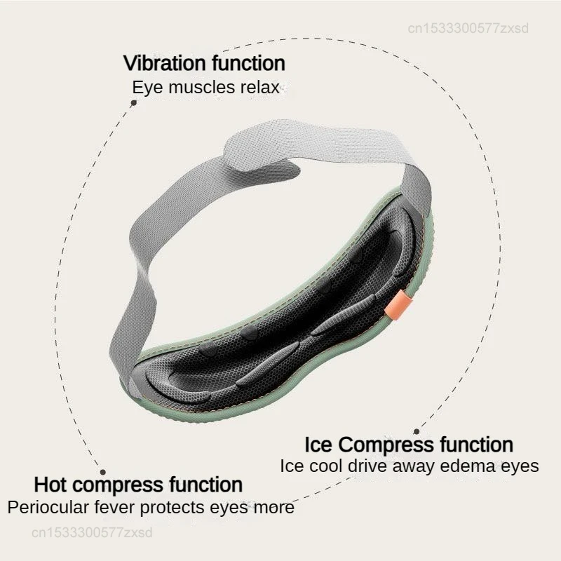샤오미 Zdeer 가정용 스마트 눈 마사지기, 일정한 온도, 뜨거운 압축, 진동 진정, 이완 보조, 경량 마사지기
