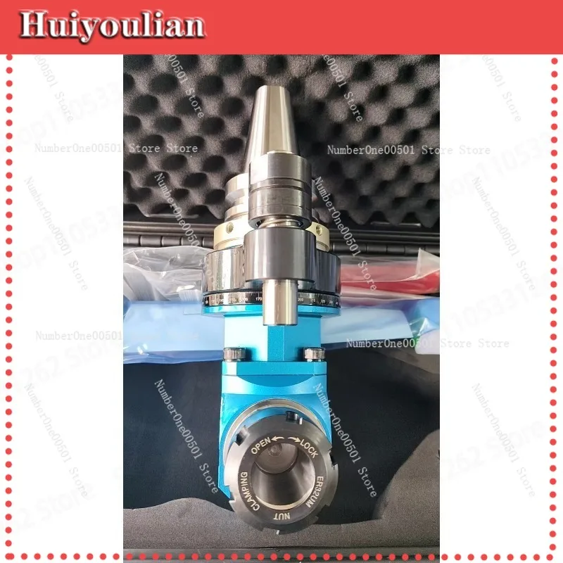 BT30 90 Degree Angle Head Side Milling Tool Holder ER25 ER20 Right Angle Milling Head Single Head