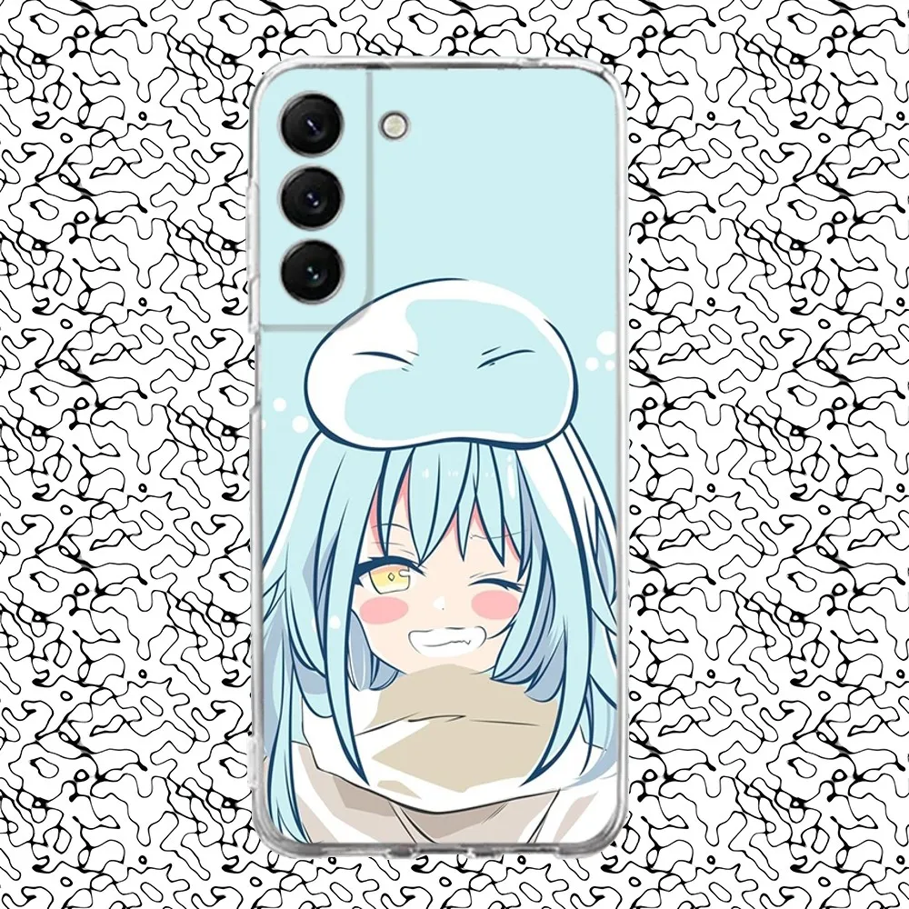 Cute Rimuru Tempest Phone Case Silicone For Samsung S30,S23,21,22,20 Ultra,S20 FE lite,S10,9,PIus Note20ultra Cover Clear