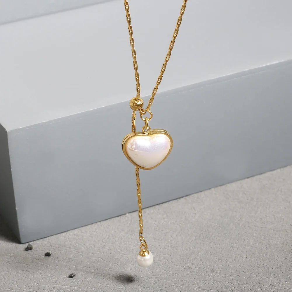 LLX Stainless Steel Creative Chain Necklace