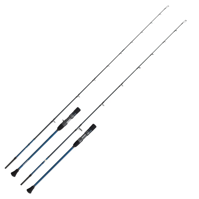 ECOODA Online serie E 6'1 "1,85 M varilla de Jigging lento guías Fuji 200g-400g espacios en blanco de varilla de Jigging de paso lento