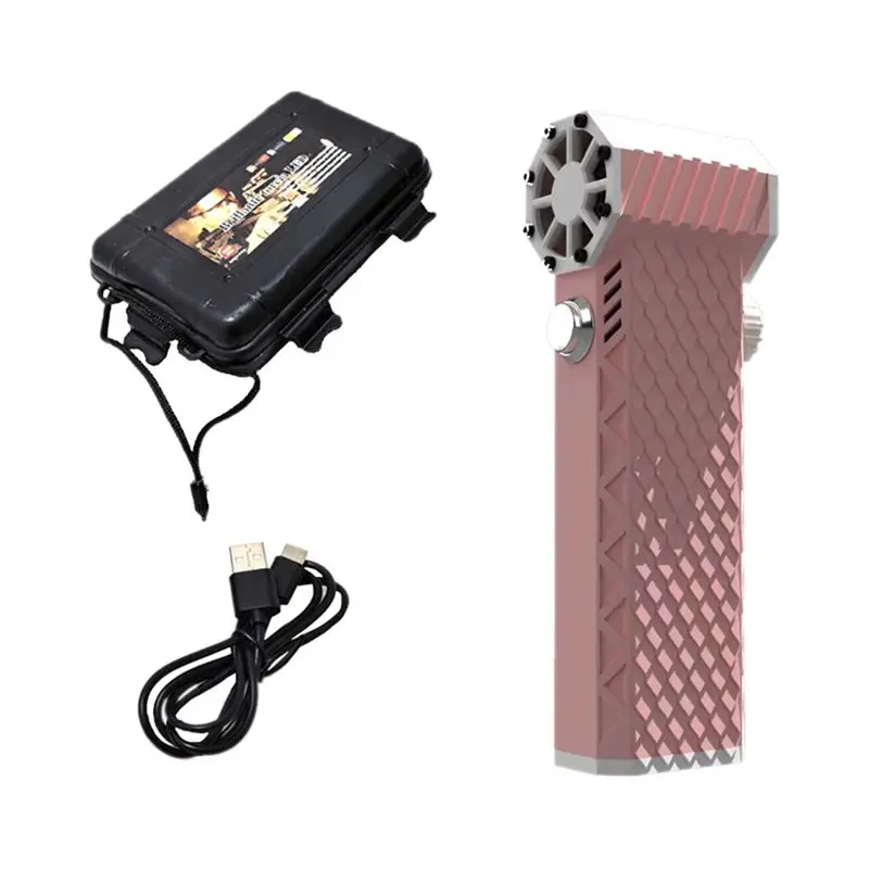 

FIZP Mini Turbofan 110000RPM Convenient Handheld Turbofan High-Speed Brushless Motor Dust Blower Stepless Speed Violent Fan