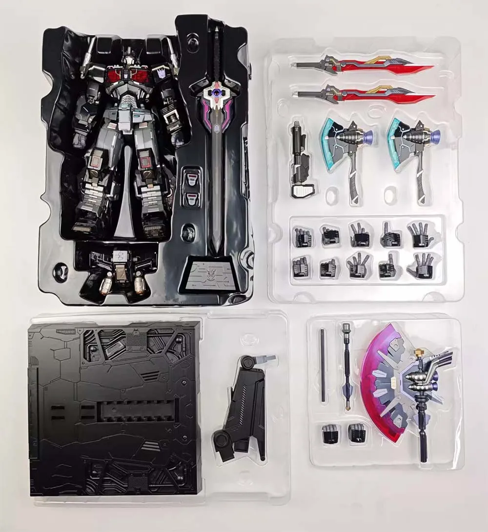 

Spot SaleNew Transformation Toys MC Muscle Bear Commander OP. Prime Pillar Alloy Dark Ver. Action Figure Toy in stockin Stock