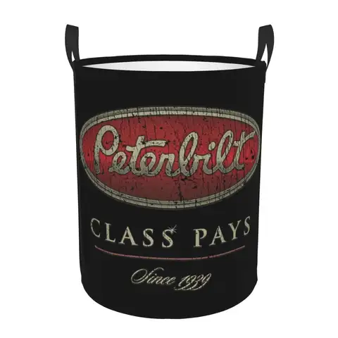 Peterbilt Class Pays 1939 접이식 세탁 바구니 더러운 옷 홈 주최자 가정용 어린이를위한 대형 방수 바구니 Best5