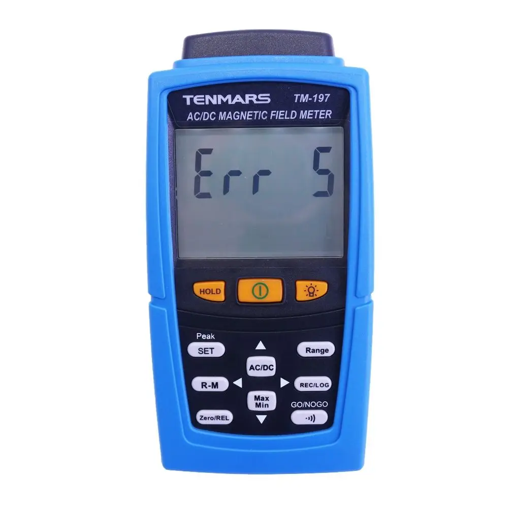 Tenmars Tm197 Medidor de Campo Magnético Digital ac dc 03000mt 0-30000g Gauss