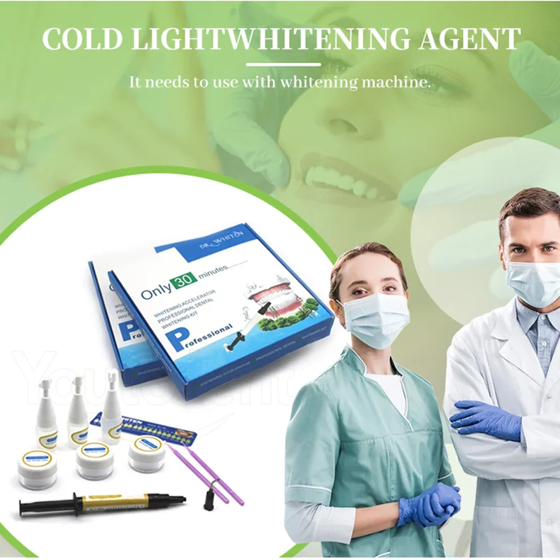 Dental Whitening Kit 35% Hydrogen Peroxyde Whiten Teeth Bleach Gel Oral Care Quickly Remove Tooth Stains Whitening Clean view 5