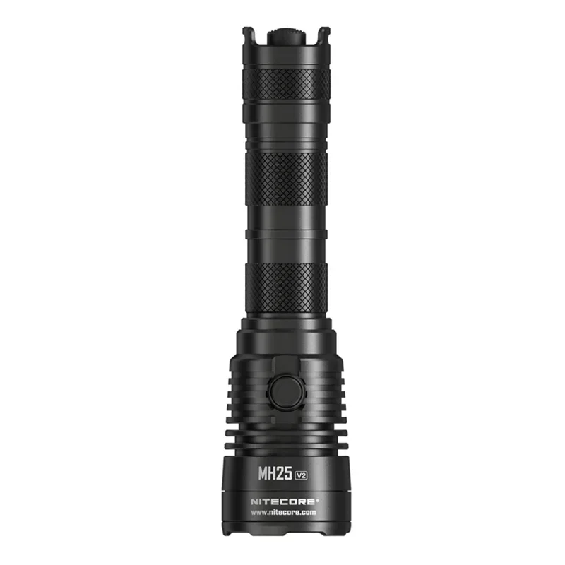 NITECORE MH25 V2 LED Flashlight 1300Lumens USB-C Rechargeable, Tail Stand With NL2150 5000mAh Battery Tactical Troch Light