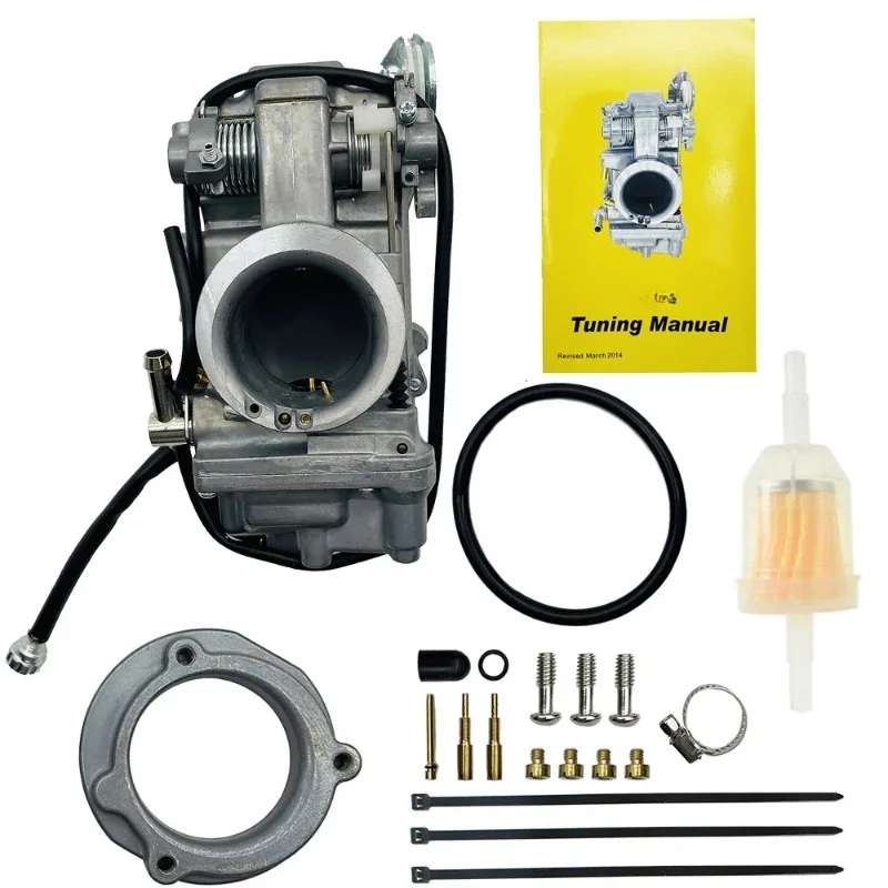 

Motorcycle Carburetor for Mkuni HSR42 45 48 mm HSR Easy Kit Carburetor for Evo & Twin Cam TM42-6 42-18 4T
