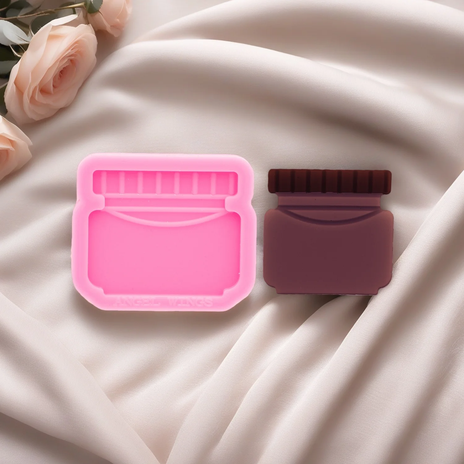 Shiny Tumbler Molds Jar Silicone Moulds Used In Resin Casting Jewellery Keychains Pendant DIY Craft