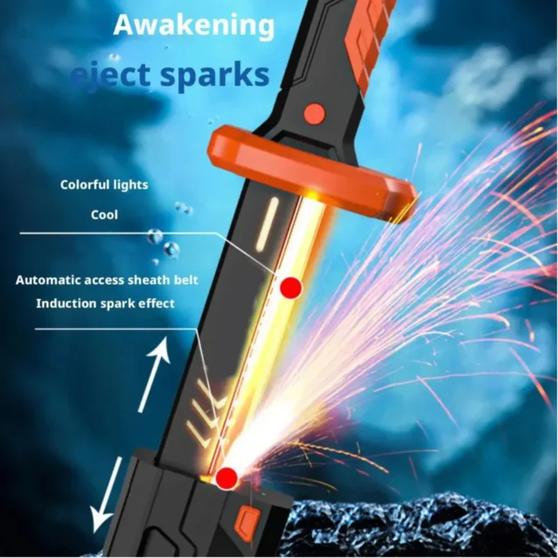 Lightsaber Colorful Glowing Sword Prop Red And Blue Saber Telescopic Laser Sword Roleplay Cosplay Cool Props
