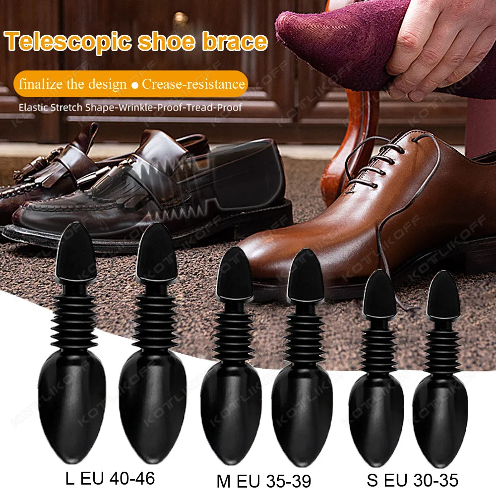 Plastic Adjustable Shoe Tree Durable Shoe Stretcher For Men To Prevent Creases From Deforming Shoes Stretching Shoe Care Kit