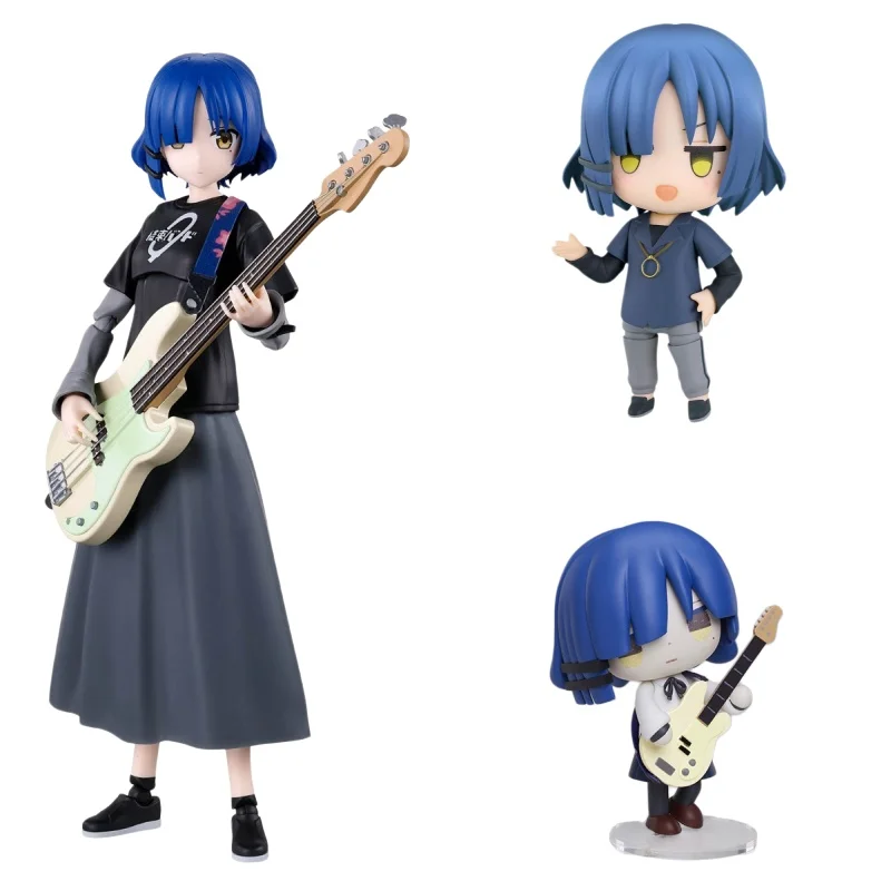 

Bandai 30mp Bocchi The Rock Ryo Yamada #2785 Gsc& Articulated Action Figure Plastic Model Kit With Bass Guitar