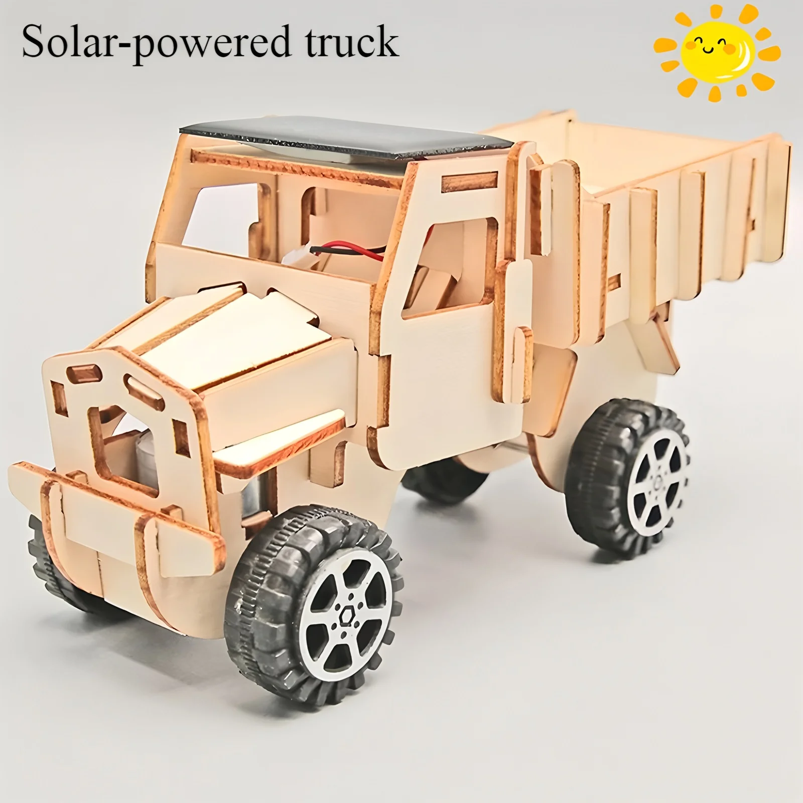 

Assemble solar-powered truck models, children's educational toys, science and education experiment toys, solar-powered DIY toys
