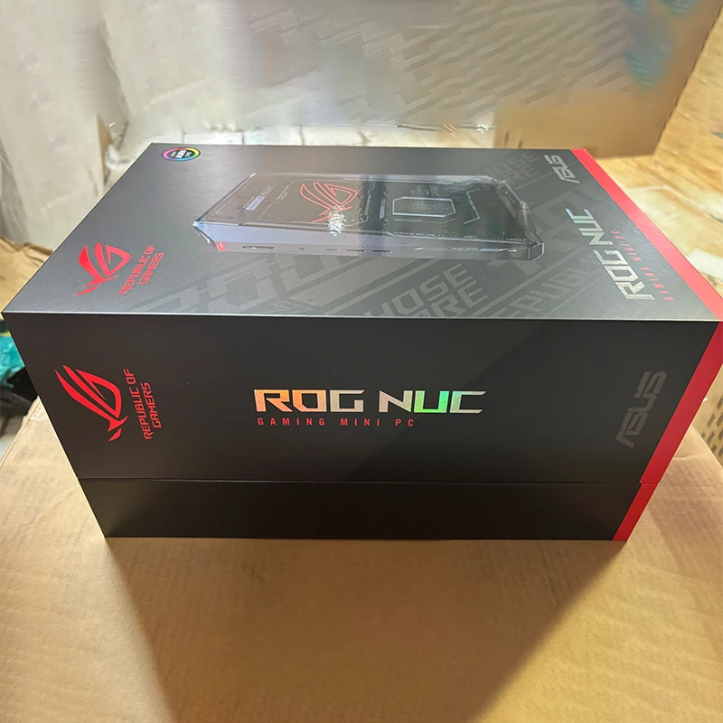 Rog Nuc 2025 Mini Host Ultra7 255hx Rtx5060 32gb 1tb Raffreddamento silenzioso Micro Host Esports Gaming Host desktop ad alte prestazioni