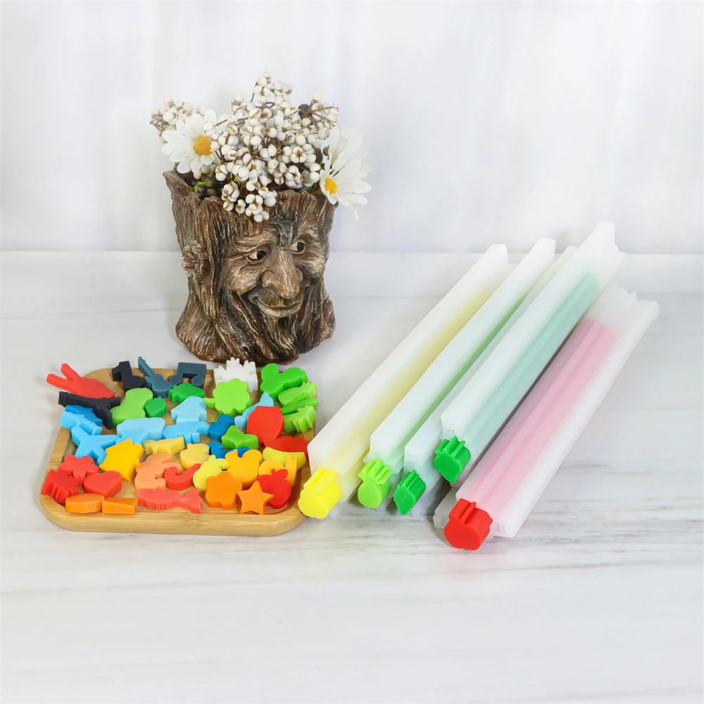 50 نمط مختلف الأشكال سيليكون أنبوب الصابون قالب زهرة فراشة دولفين جولة القلب الأنابيب أنبوب قالب الصابون DIY بها بنفسك أداة صنع الصابون