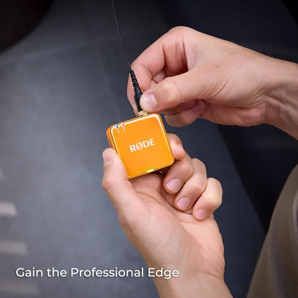 RODE GO III GEN 3 Wireless Microphone Dual-channel 32-bit Float Recording GainAssist Compact  System for Camera and Smartphones