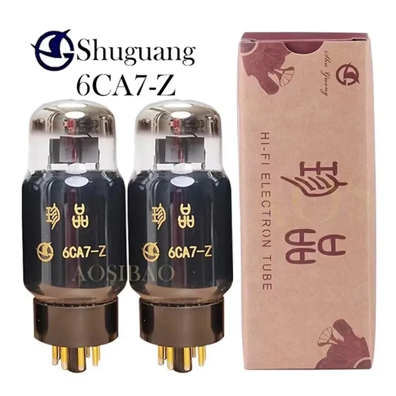 SHUGUANG 6CA7 6CA7Z 6CA7-Z Vacuum Tube Upgrade EL34 KT77 6L6GC 6P3P EL34B 5881 Electron Tube DIY Amplifier Kit Hifi Audio Valve