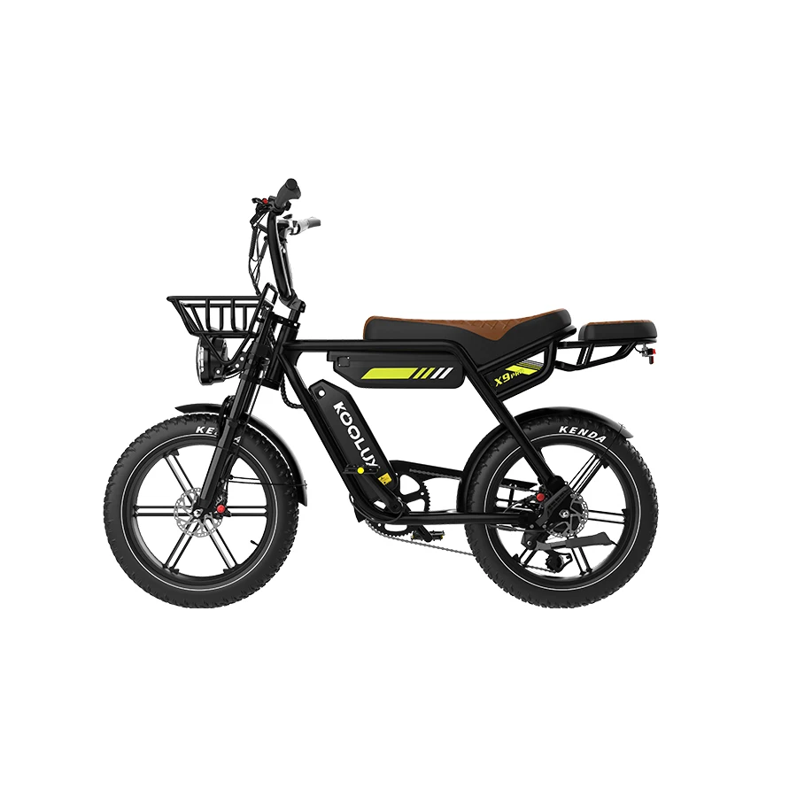 X9 PRO E-Bike Leistungsstarker Motor 48V15.6*2AH Akku Hydraulische Bremsen Elektrofahrrad 20-Zoll-Fatbike Allterrain-Elektrofahrrad