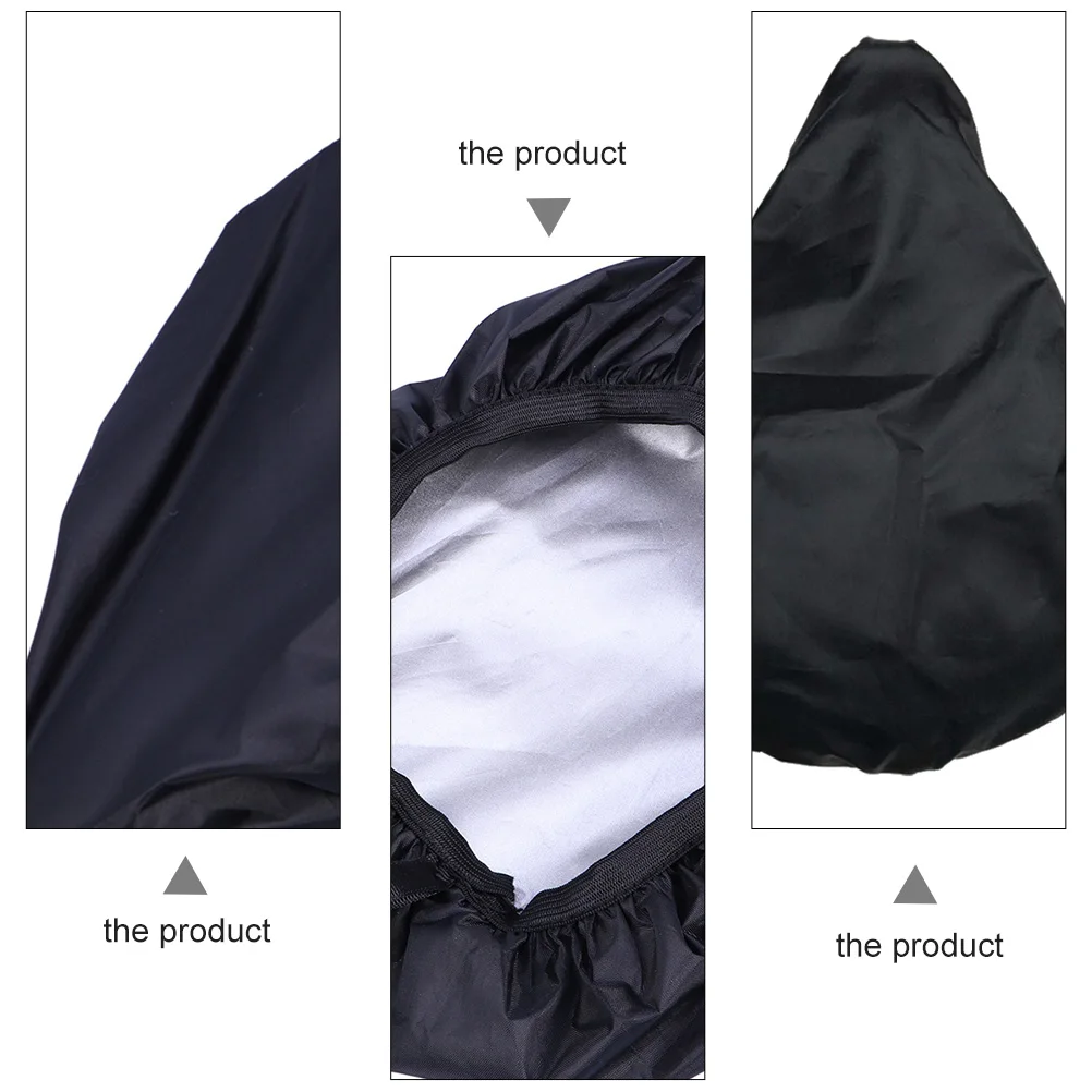 

2 pcs Waterproof Bike Seat Cover Adjustable Saddle Cover Uv Resistant Rain Protection For Road Mountain Bike For