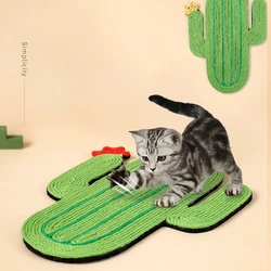 Cat Scratch Board, Cactus Style Anti Cat Scratch Grinding Claw Board, Hanging Cat Scratch Pad, Cat Toys That Do Not Shed Debris