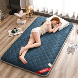 Foldable Japanese Tatami Mattress Futon Floor Sleeping Mattresses Bed Thickened Moisture-proof Dormitory Floor Mat Cotton Pad