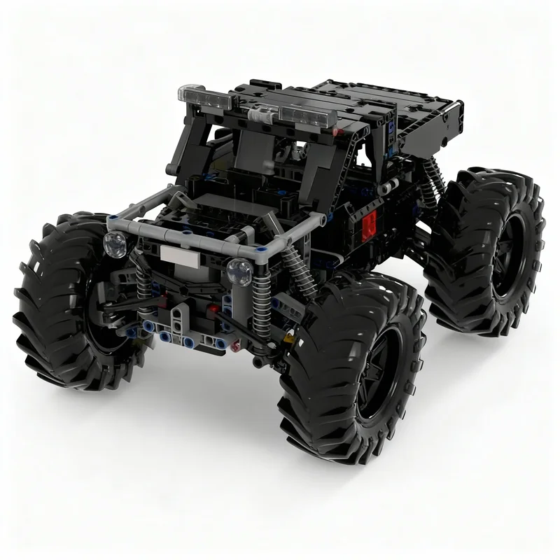 

NEW 780PCS MOC Technology 4X4 Rock Crawler Mk Iii Model DIY Creative Assembly Building Blocks Display Birthday Gift Building Set