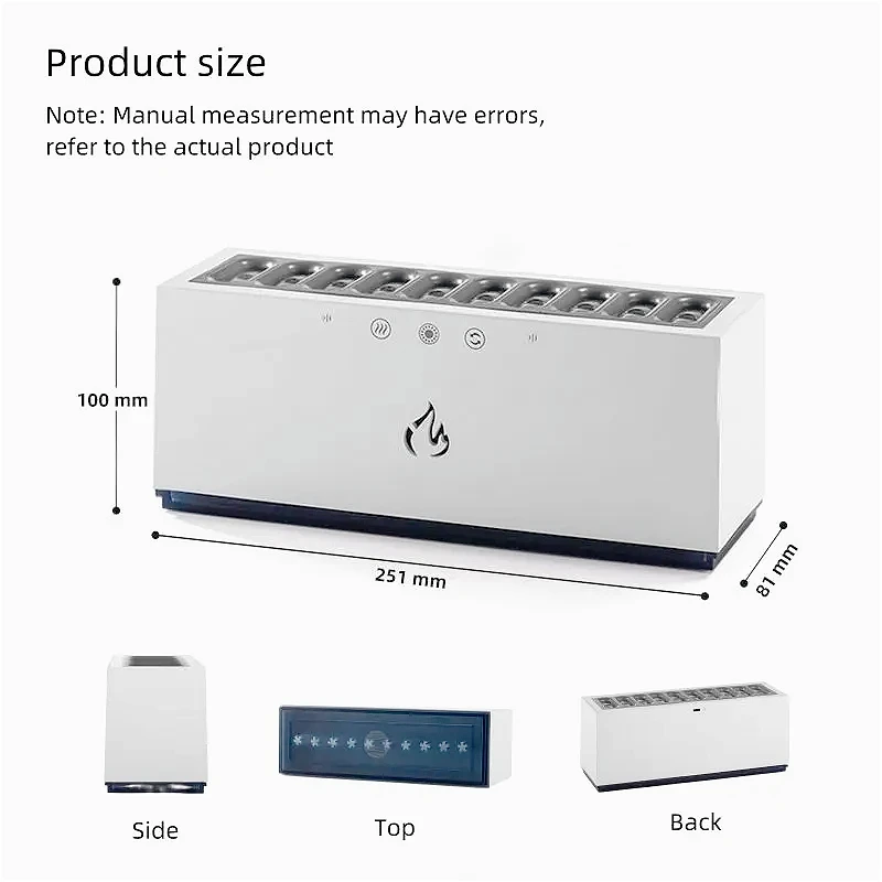 2026 New Upgrade Dynamic Sound Pickup Air Humidifier 7-Color Led Night Light 10Sprays Fog Cool Mist Water Humidifier