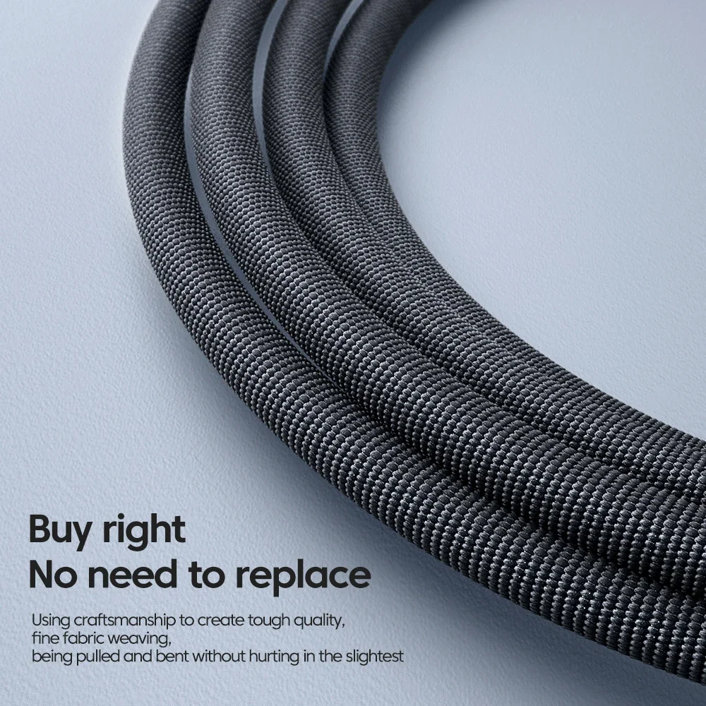 Type C USB QC3.0 Data Cable 120W USB to Type C Fast Charging Cable For Samsung Xiaomi Huawei Mobile Phone USB PD Charging Cable