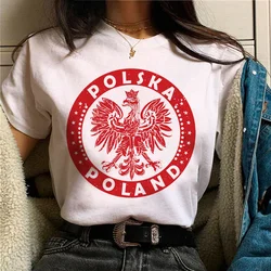 Poland top women Japanese t shirt girl anime clothes