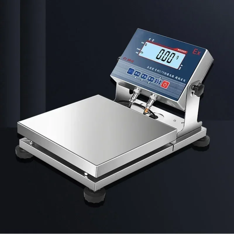 New 5 kg Electronic Scale 30 kg/1 g 20 kg/0.1 g Stainless Steel Industrial Platform Scale For Paint Chemical Industry