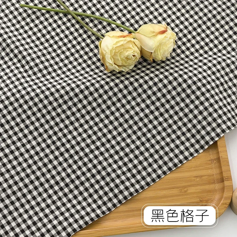 100% Cotton Plaid Fabric for DIY Projects
