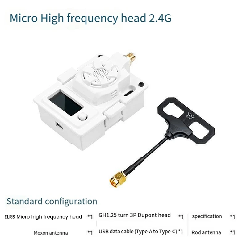 Dla BETAFPV ELRS Mini moduł TX 2.4Ghz OLED ekran chłodzący wentylator Mini moduł dla TBS Mambo FRSKY X9D wytrzymały