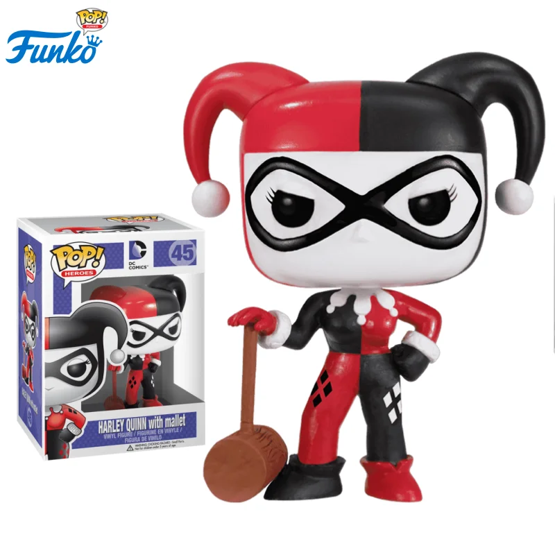 DC Comics Funko Pop Comics & Superheroes The Joker Batman 1989 Harley Quinn Clownhunter Toys for Boys Gift Collectible Ornaments - Image 3