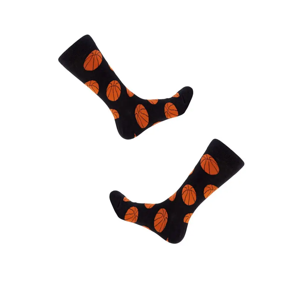 

Basketball Cotton Socks for Men Ultra Soft Lightweight Warm Casual Sport Socks Autumn Winter Cold Protection Comfortable One