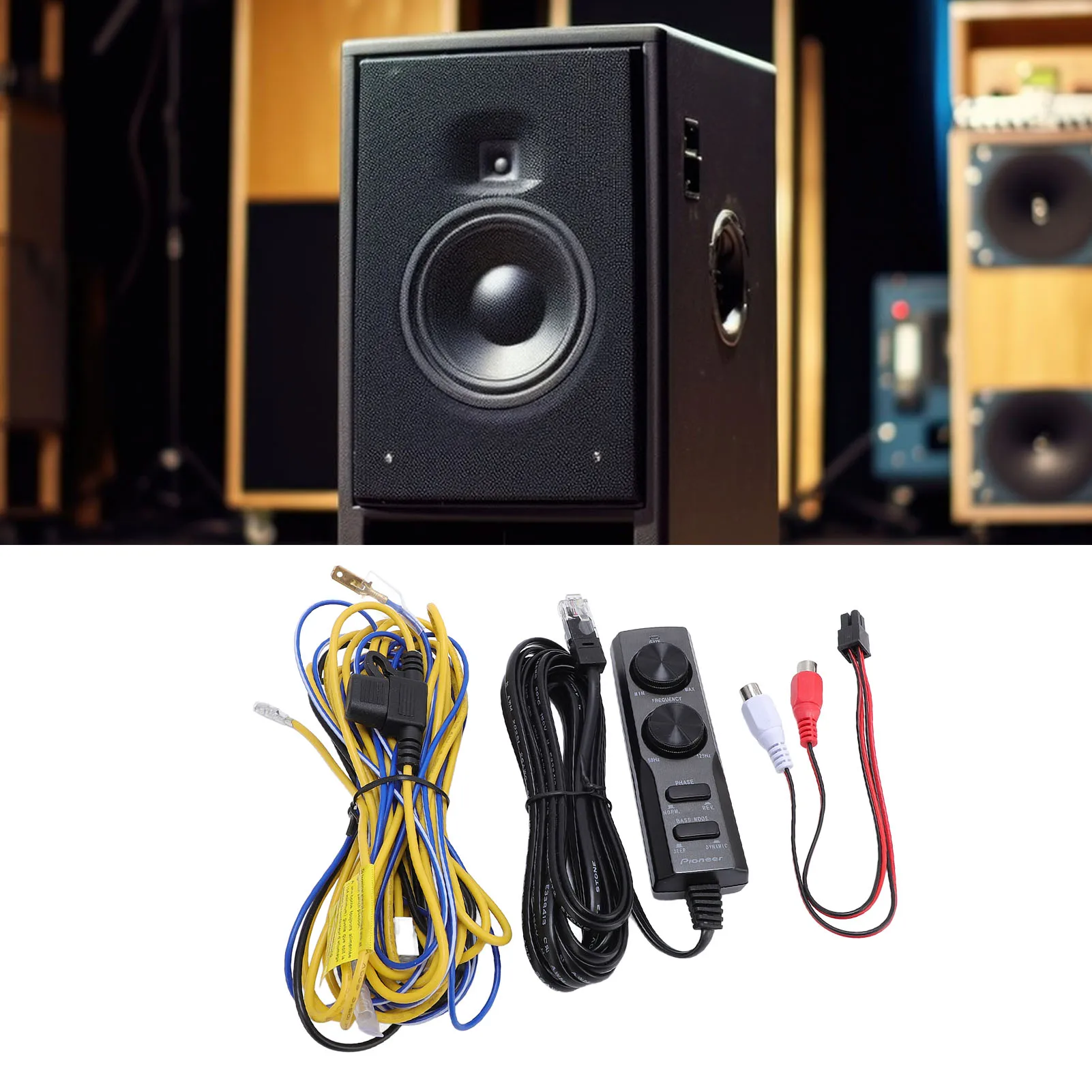 Wire Control for Pioneer TS-WX130DA Improved Sound Quality Car Stereo Subwoofer Speaker Control Cable Car Stereo Line Controller