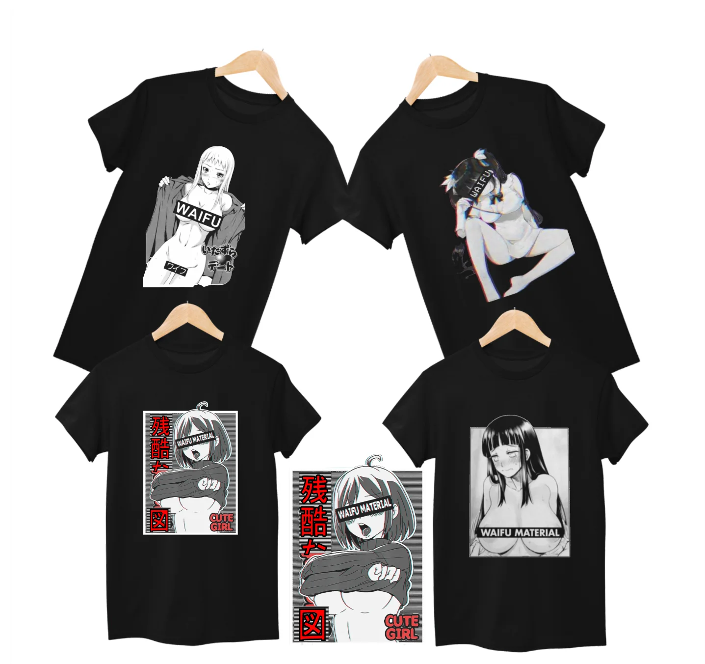 promo kaos anime kaos t-shirt anime waifu kartun anime warna tersdeia