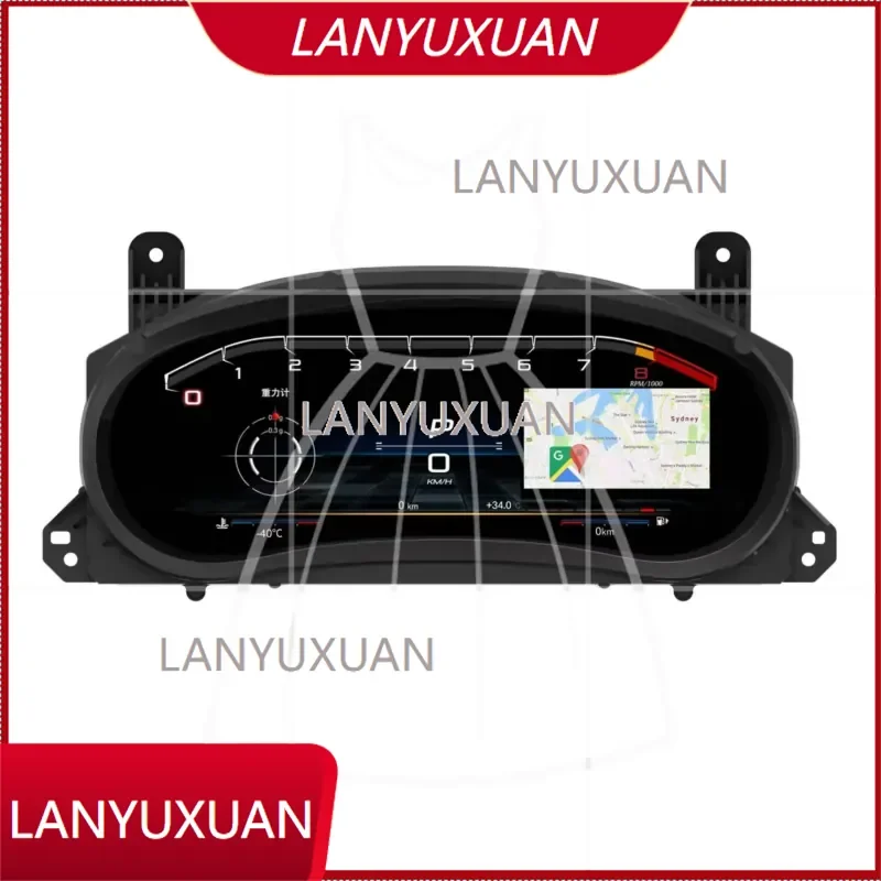 12.3 Inch Full LCD Digital Instrument Cluster for Encore 2016-2019 High & Low Config Compatible Car Dashboard Display