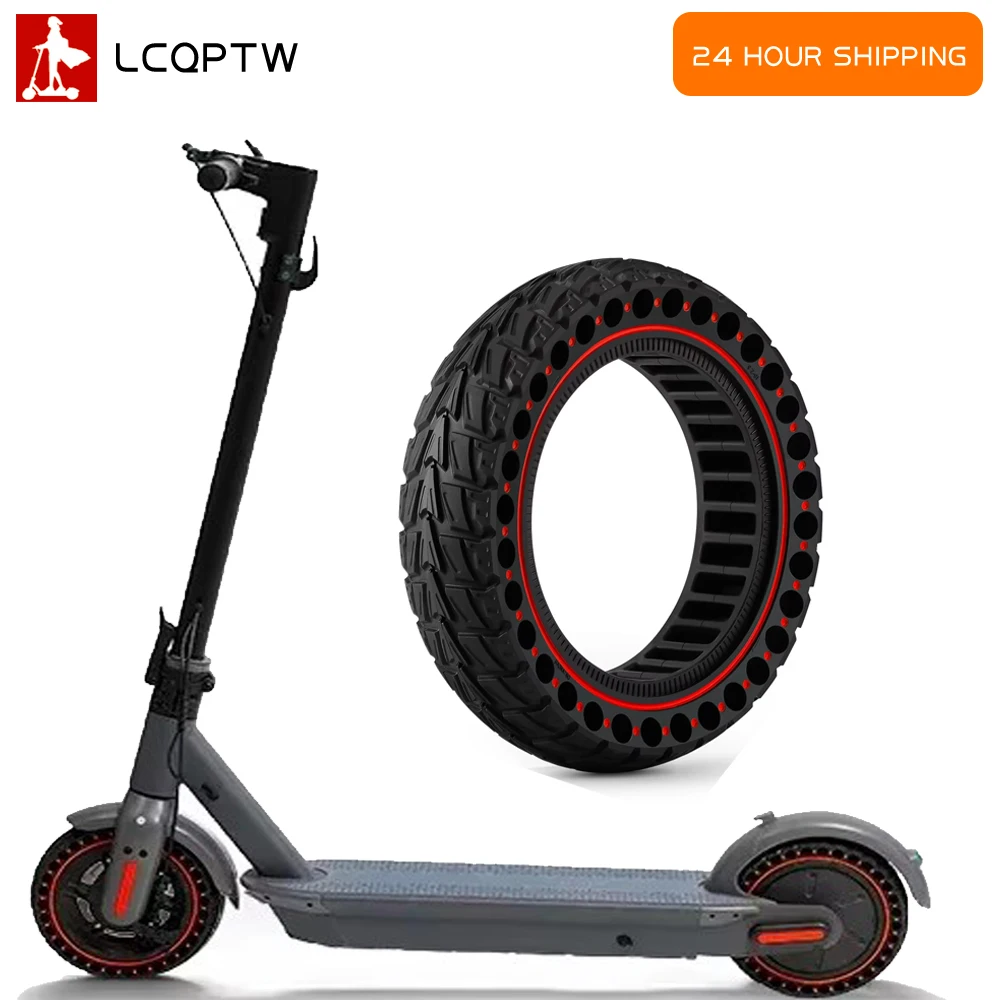 For Ninewbot MAX G30/D/E/LP/Gotrax G6/Zero 10x Electric Scooter Puncture-Proof Tyre 60/70-6.5 Tyre 10x2.5 Solid Tire Accessories