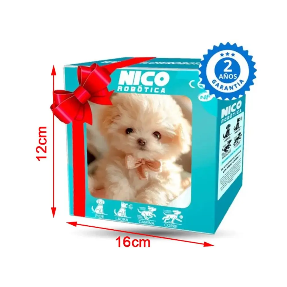 Novo bonito robô de pelúcia filhote de cachorro interativo andando simulado filhote de cachorro latido cauda balançando filhote de cachorro brinquedo de pelúcia chilren (sem bateria) # #