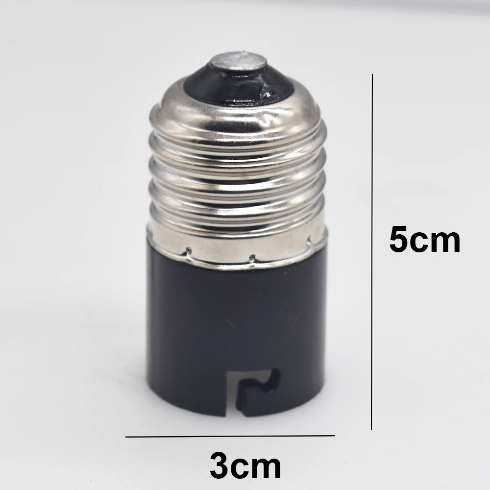 Noir E27 à B22 support de lampe de conversion B22 à E27 support de lampe de conversion support de lampe de conversion support de lampe de conversion conversi
