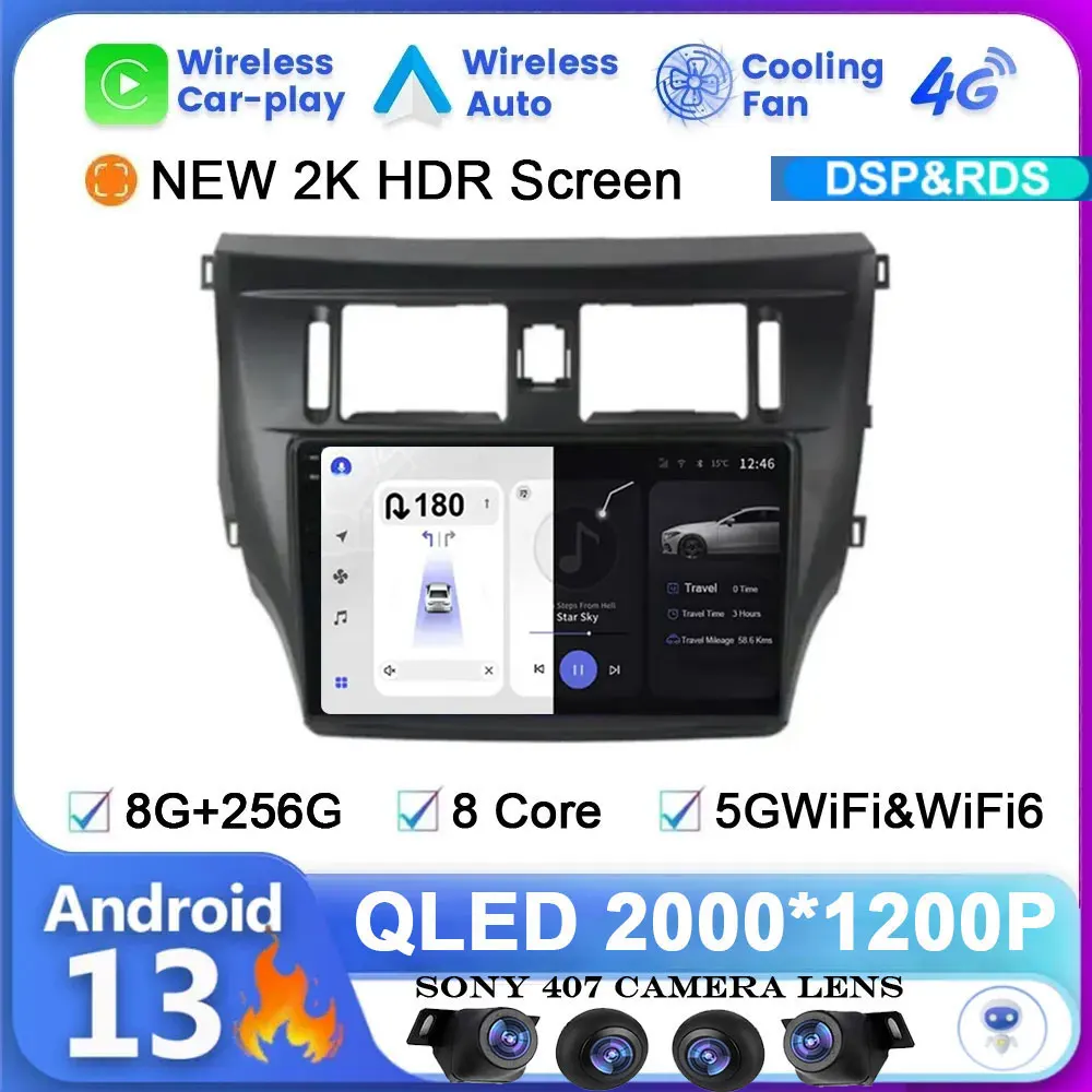 Android 14 Car Radio For Great Wall Voleex Tengyi C30 2010 - 2012 5G WIFI Multimedia Navigation Wireless Carplay Auto 2DIN BT