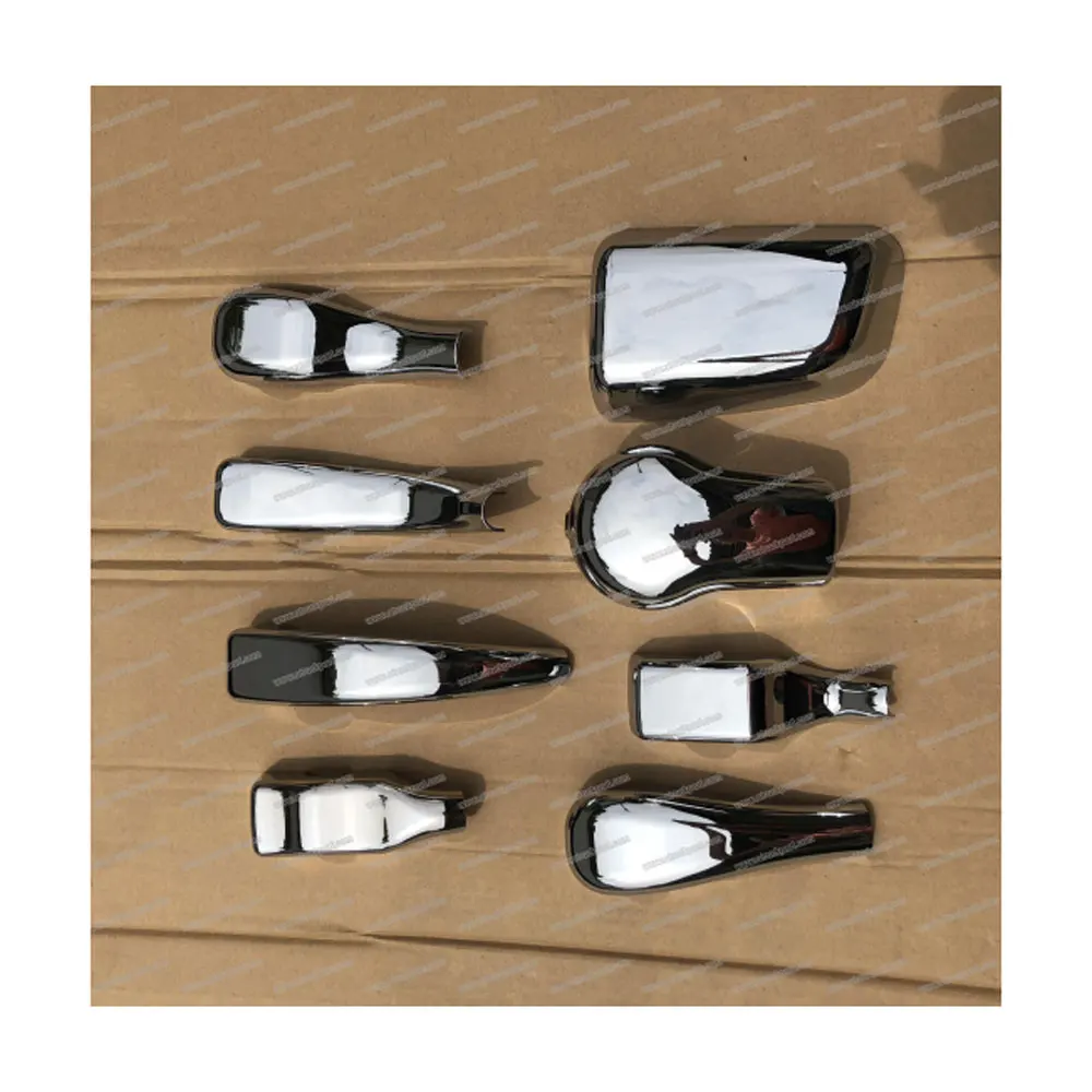 FDONG 1 Set 8 Pcs Chrome Mirror Base for HINO MEGA 700