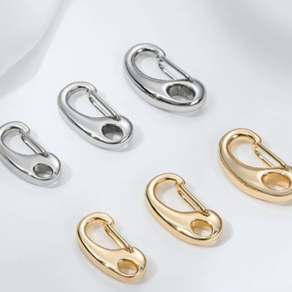 

Мужская пряжка для креветок из нержавеющей стали 316, пряжка для лобстера в форме яйца, невыцветающая альпинистская скоба для дайвинга, пружинная пряжка «сделай сам»